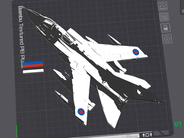 RAF Tornado silhouette