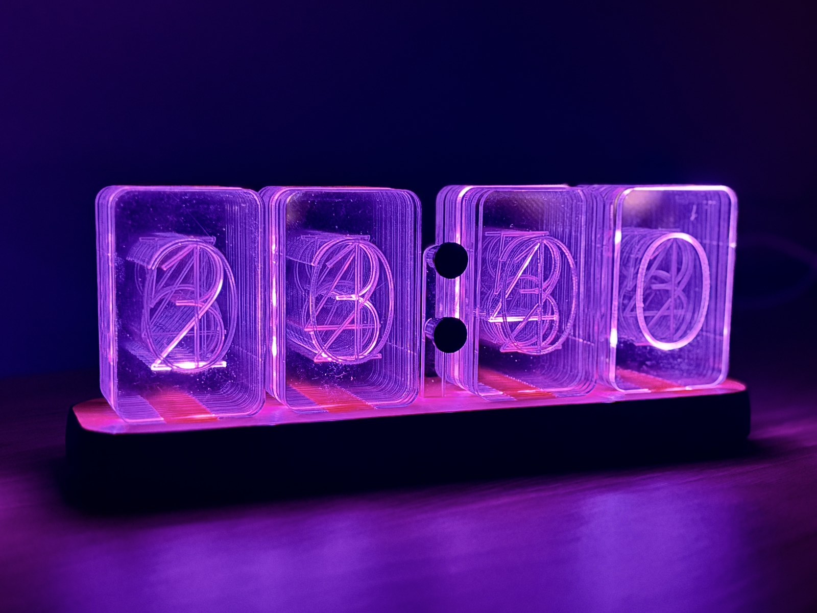 "Lixon" the Lixie Clock