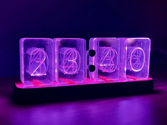 "Lixon" the Lixie Clock