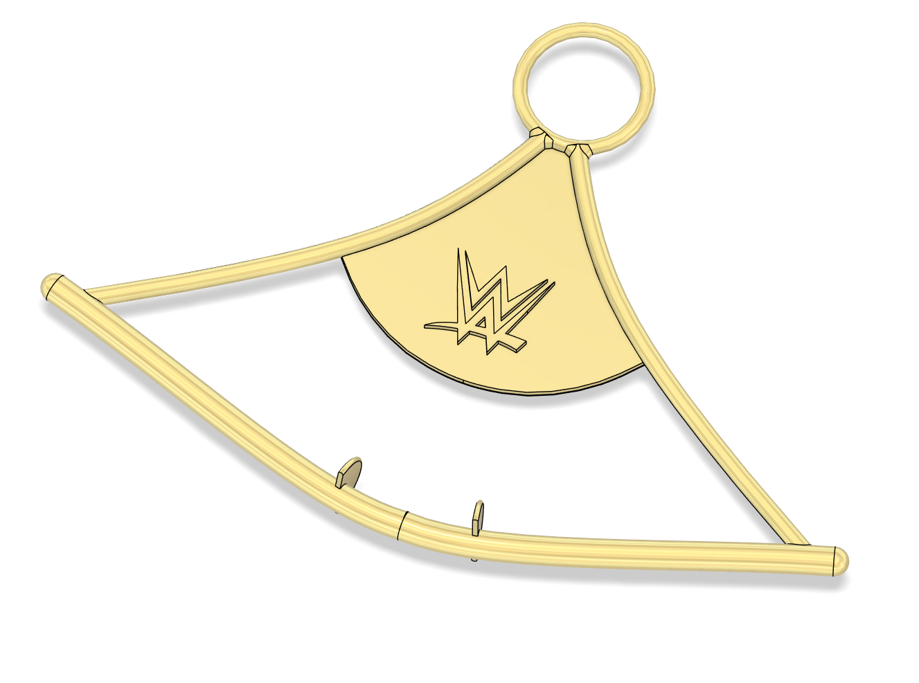 Championship Title Belt Hanger for WWE / AEW Action Figures