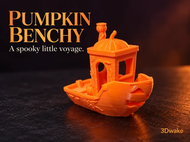 Pumpkin Benchy – Halloween Boat
