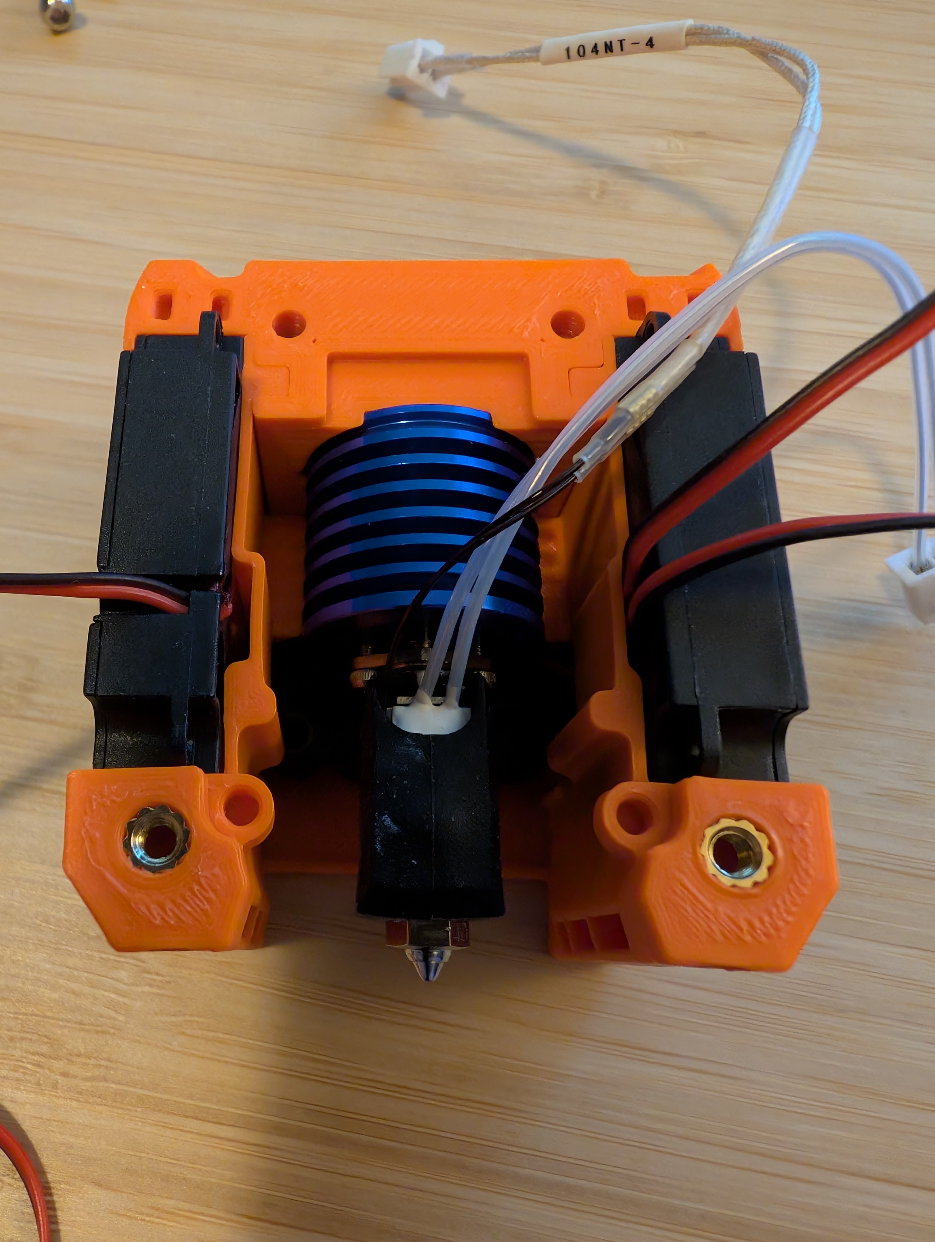 TZ V6 2.0 WITH V6 NOZZLE Mount for Dragon Burner (Dragonburner 1.8mm offset)