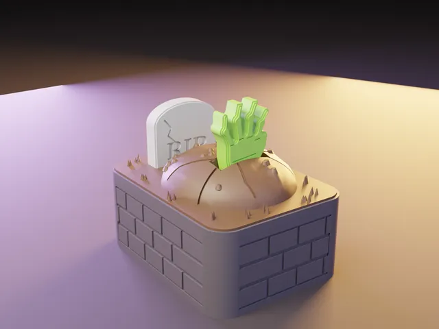 Zombie Hand Grave