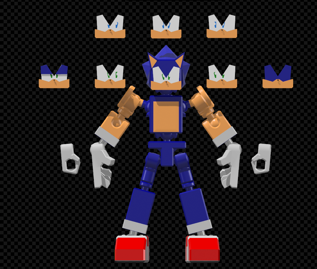 Sonic The Hedgehog x LUCKY 13 TOYS (NOT OFFICIAL IN ANY MEANS)