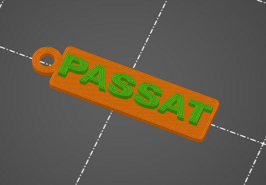 Passat Keychain