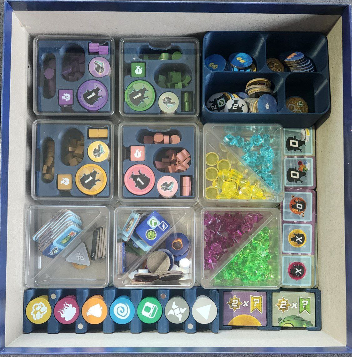 Federation Board Game Inserts Deluxe version