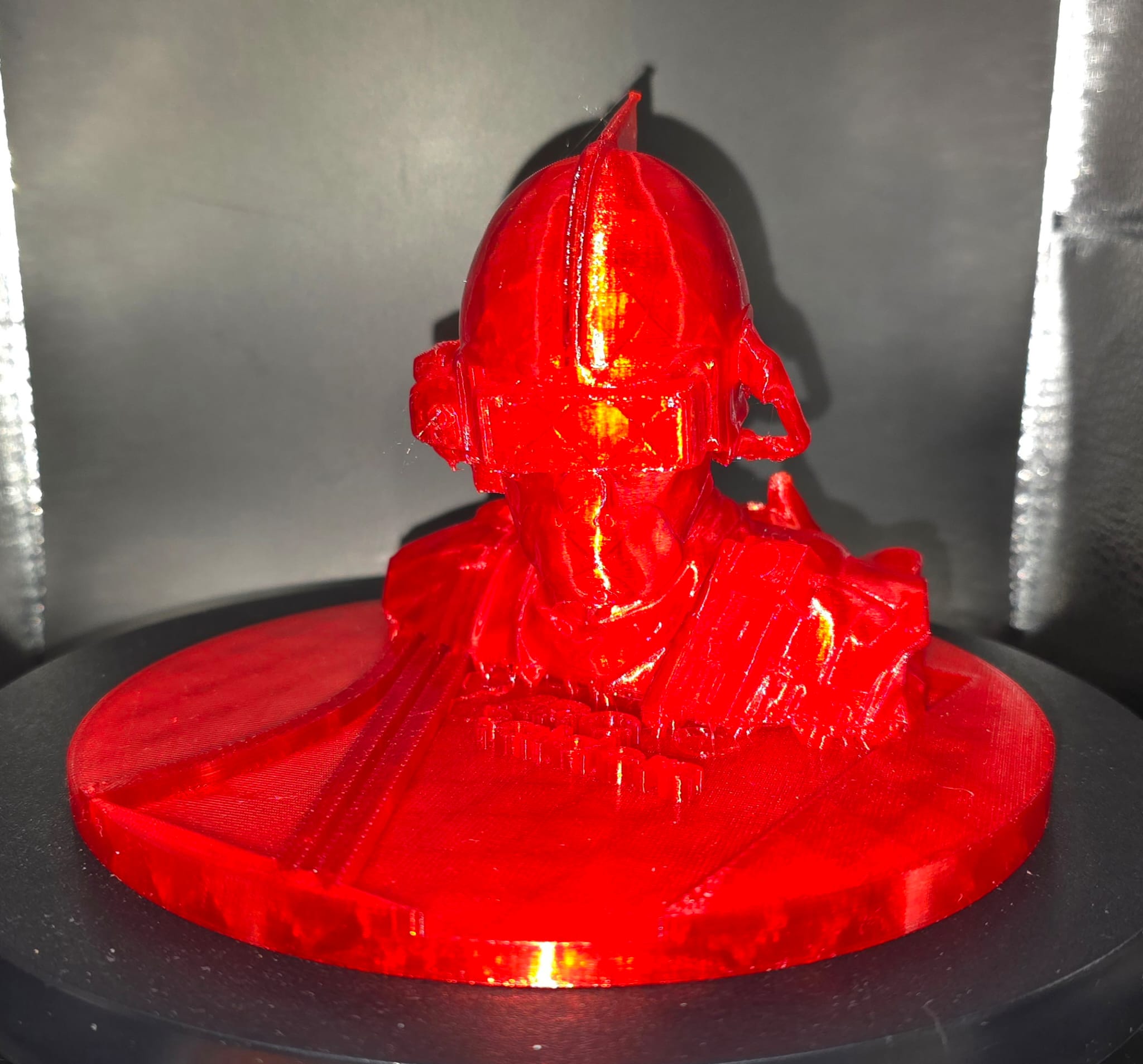 ARC RAIDERS NAME BUST "SFORZA HELLMET" — thumbnail 4