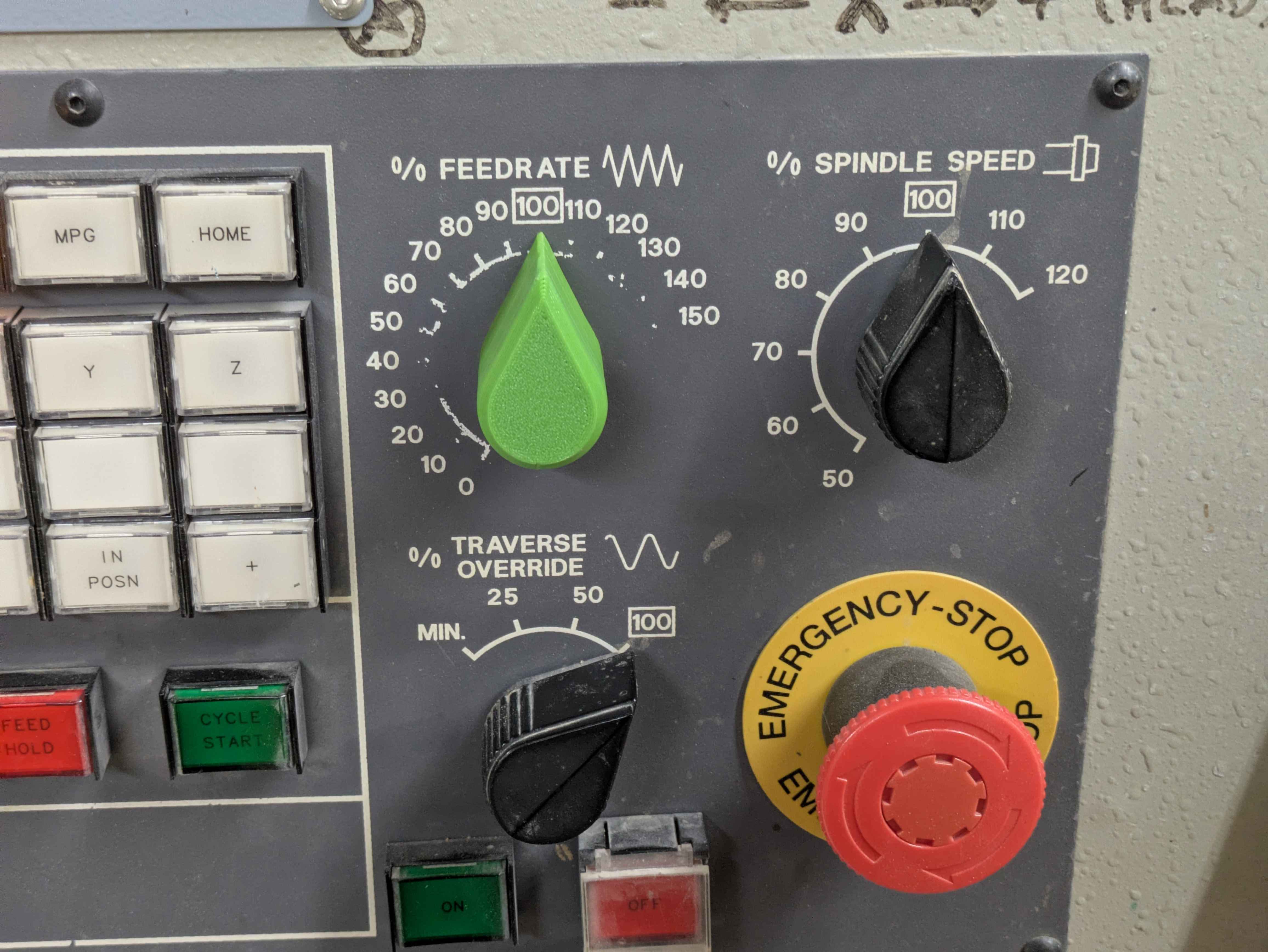 MS91528-2K2B CNC Knob