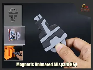 Magnetic Transformers Animated Allspark Key