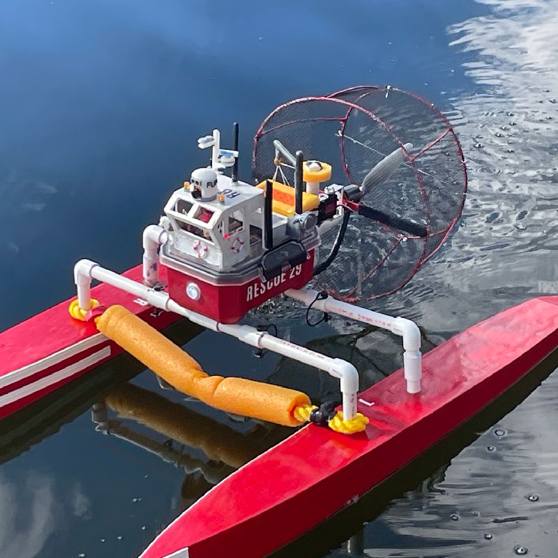 RC Boat Camera Enclosure and Radar Tower by Alex | Download free STL ...