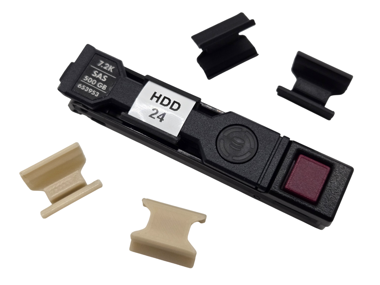 Label Mount for HPE Disk Drive Tray