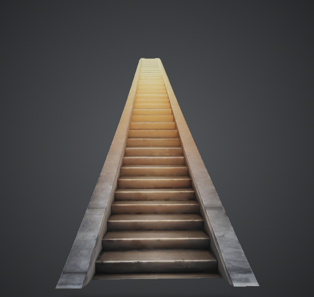 Long Stone Staircase – Modular Architectural Terrain