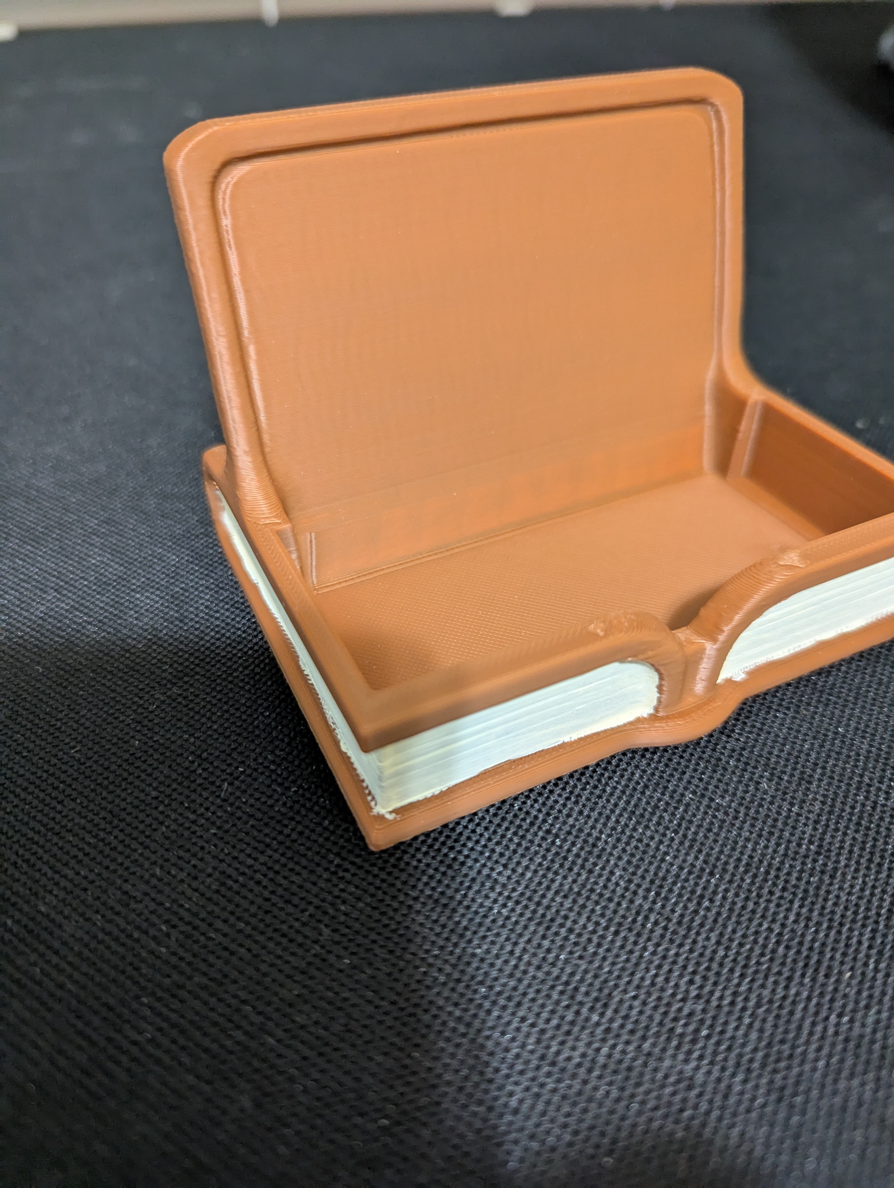 Open Book Business Card Holder