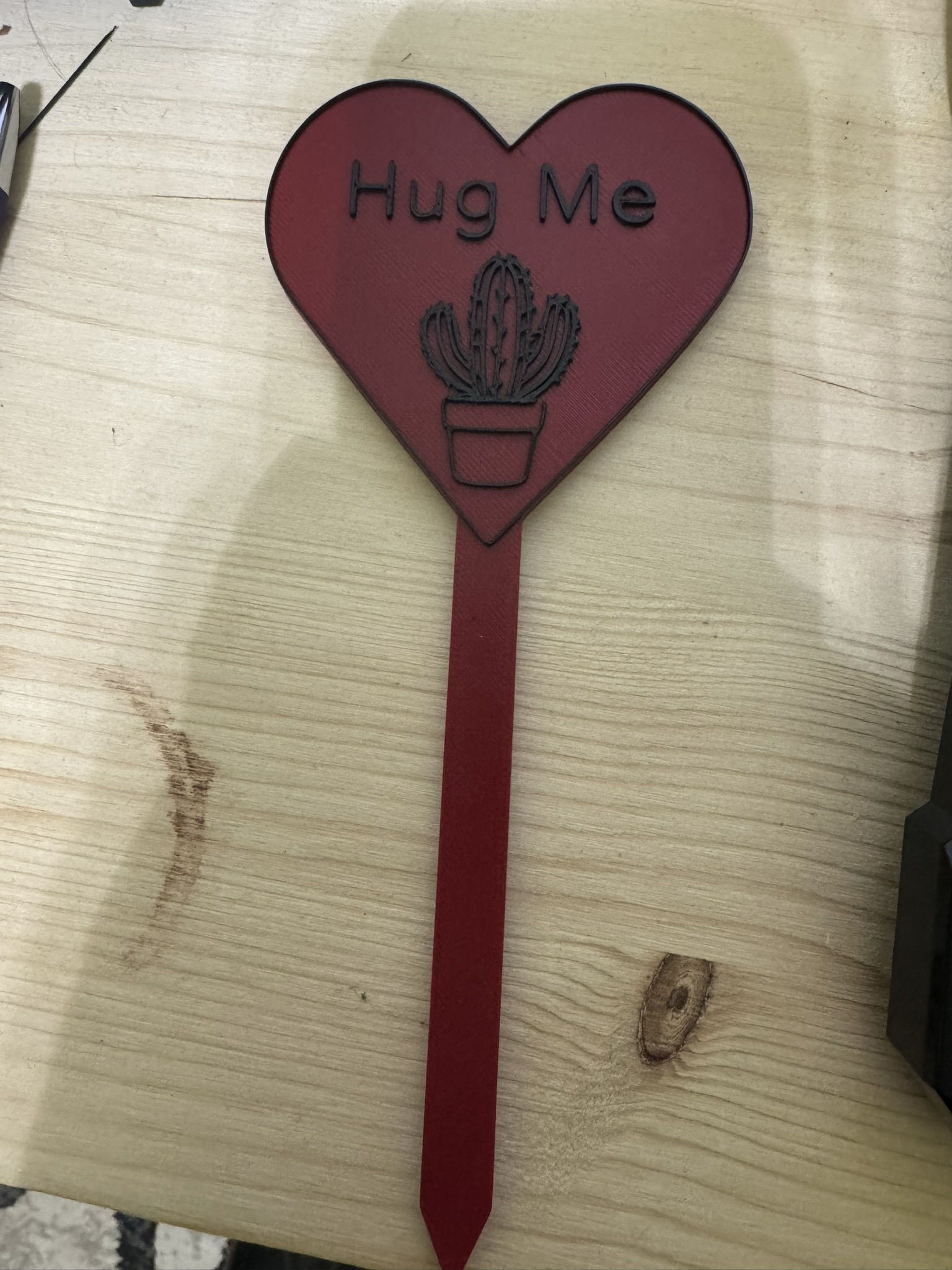 Hug Me -Plant Stake