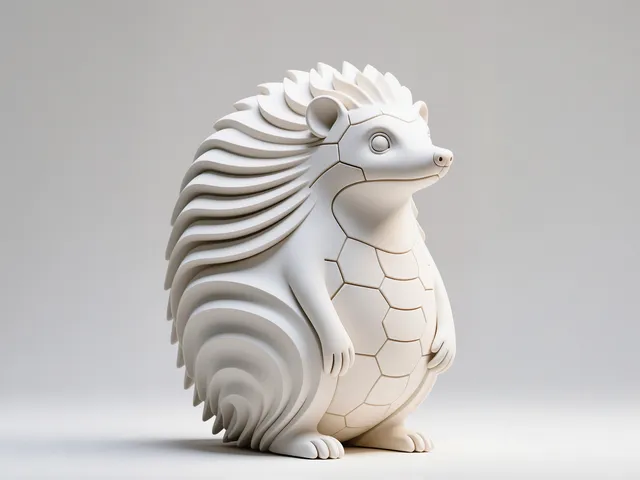 Igel Hexa, Sculpture