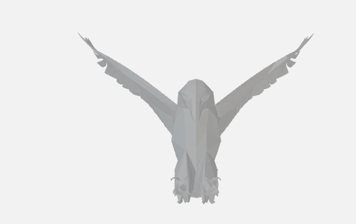 Low Poly Adler