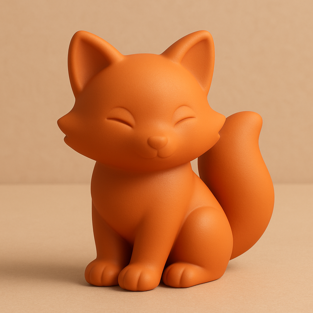 Elegant Fox Figurine