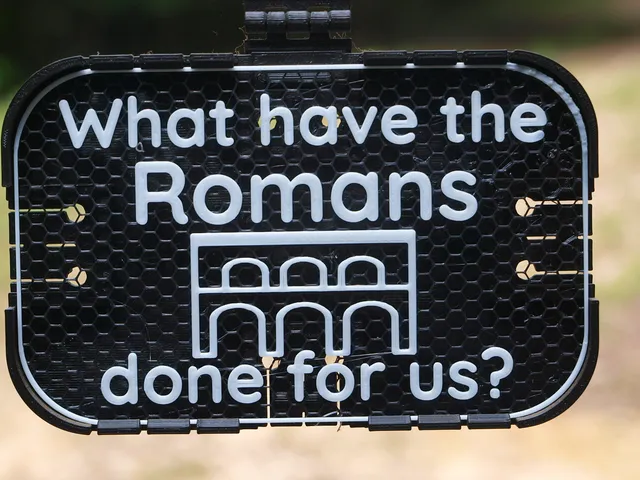 What have the Romans done for us? sign