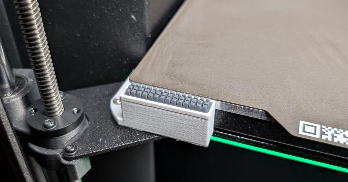 キラページ Prusa CORE One L (C1L) Nozzle Wiper by bkerler | Download free STL