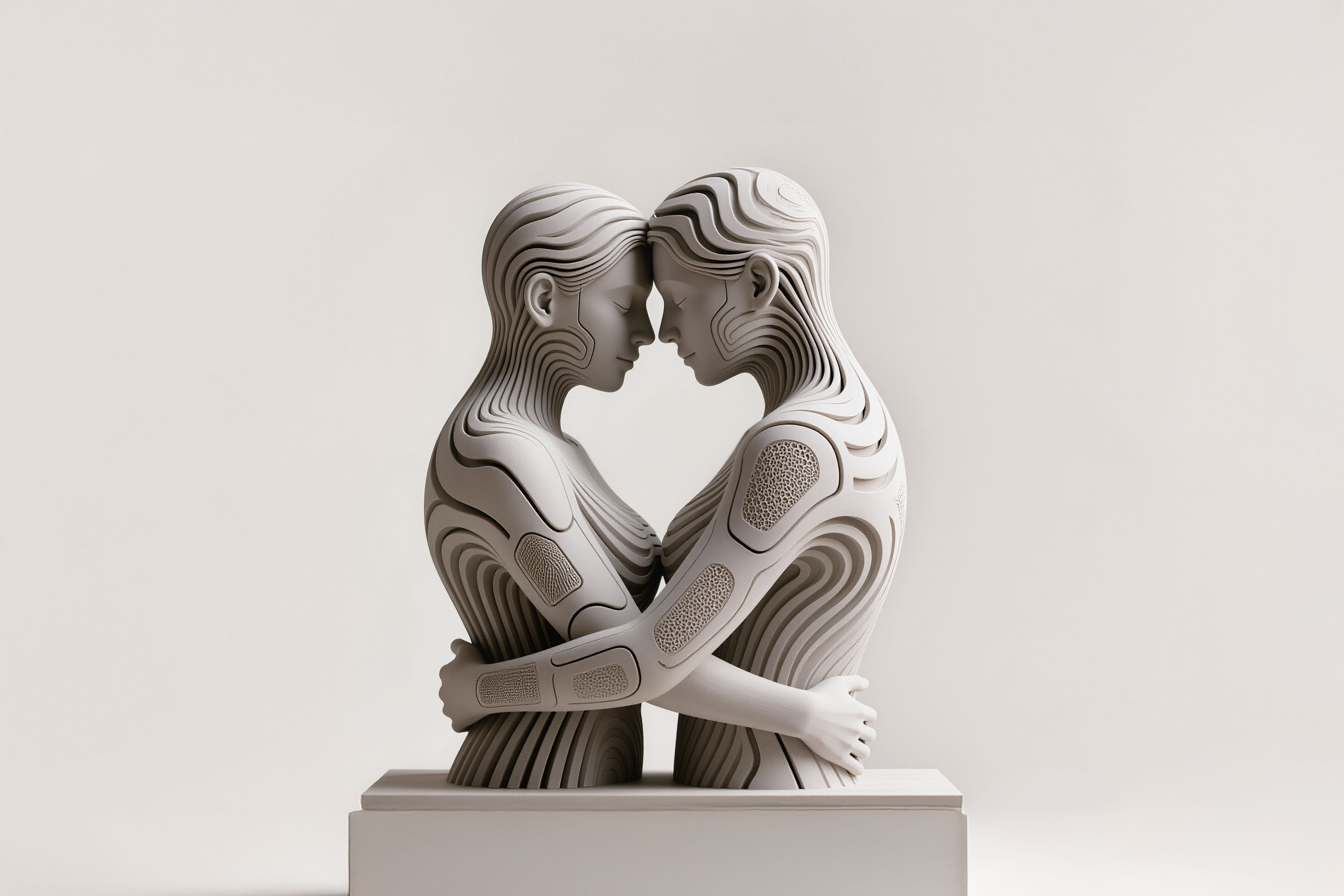 Die Liebenden, Hexa Sculpture
