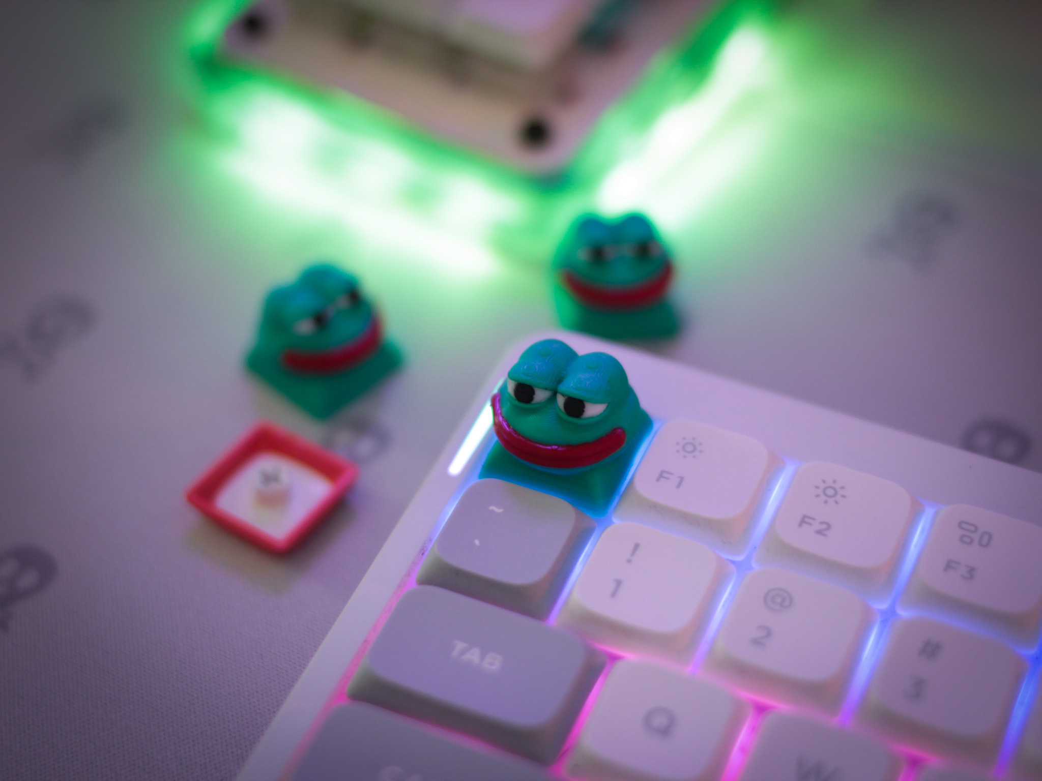 Pepe the frog Keycap