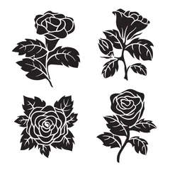 wall art rose