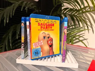 PS5 Games & DVD Ständer + Bluray