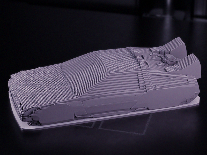 DMC DeLorean - Sliced