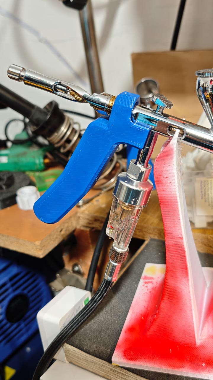MANGO LARGO Aerógrafo Gaahleri Premium Series GHPM Mobius 0.3mm airbrush handle