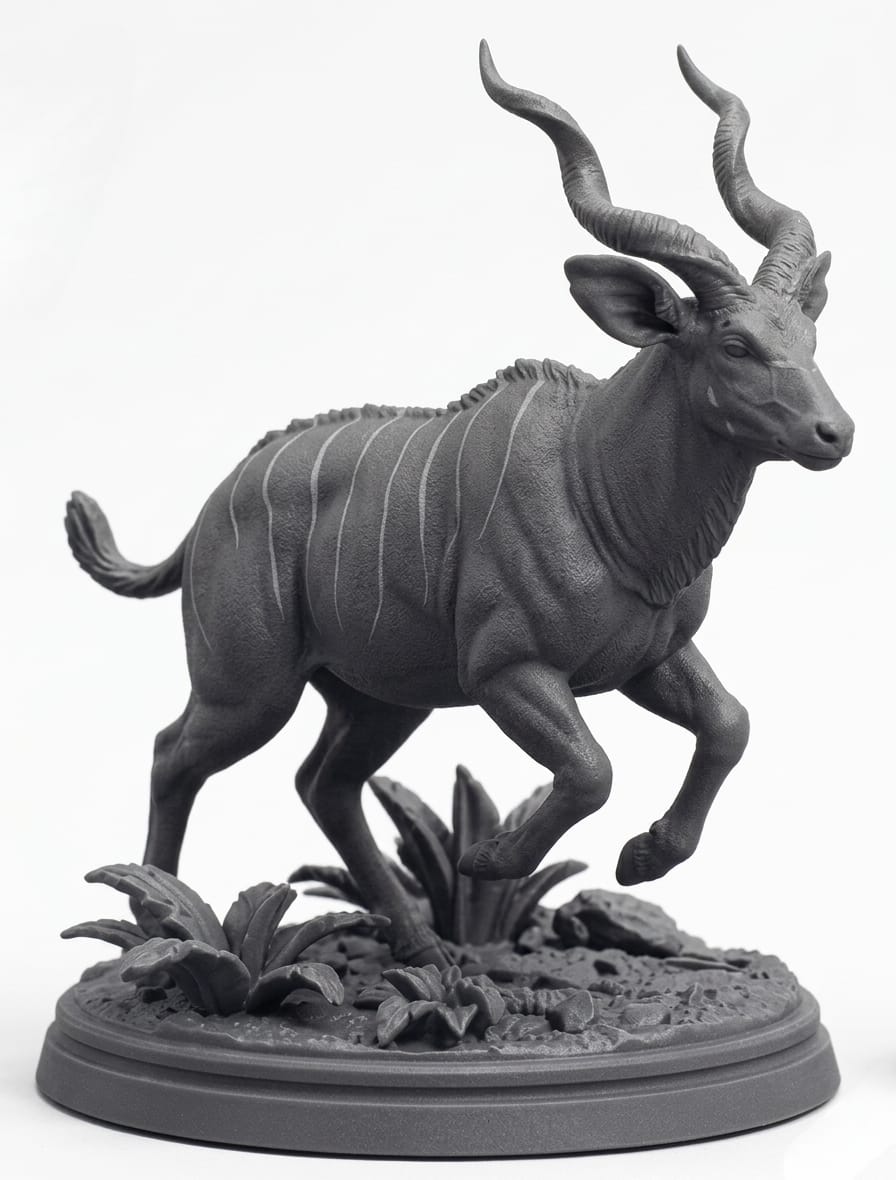 Greater Kudu Statue