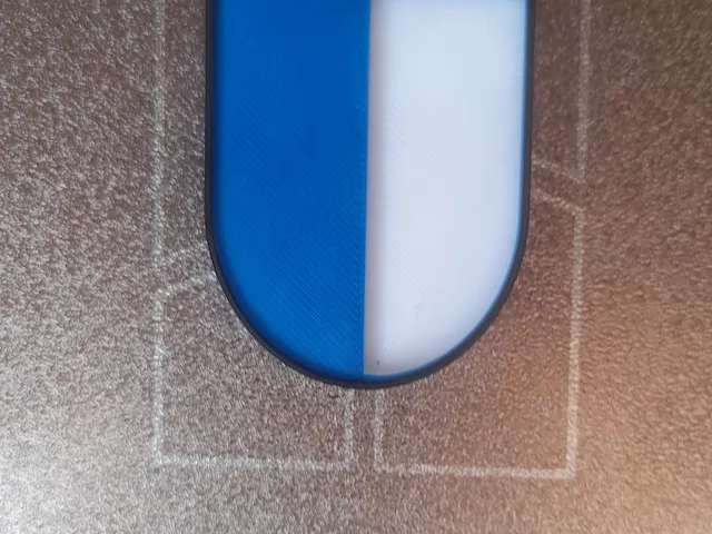 Canton of Lucerne (Luzern) Emblem – Two-Color 3D Print with Filament Swaps