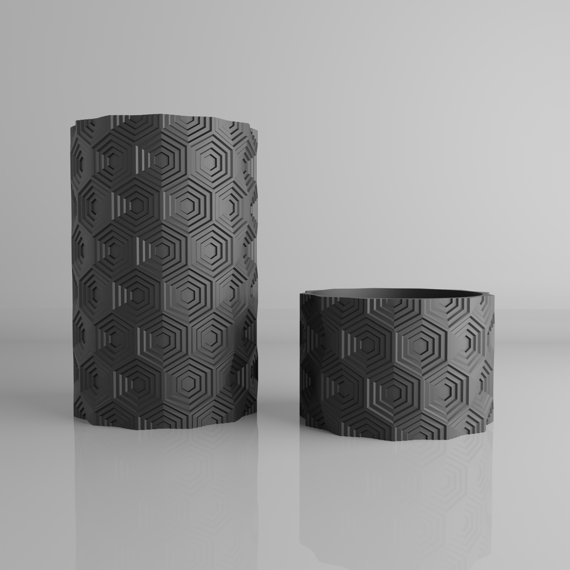 2 vases