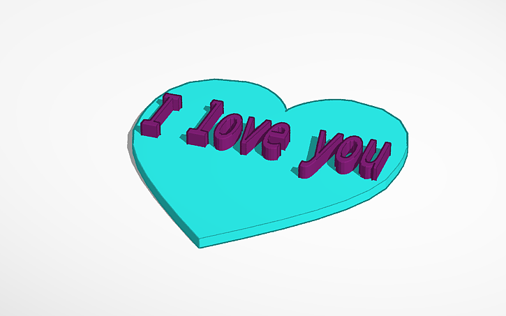 Mothers Day Gift (I Love You)