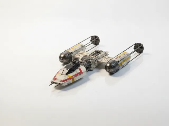 Y-Wing Starfighter Star Wars Model 3D Printable