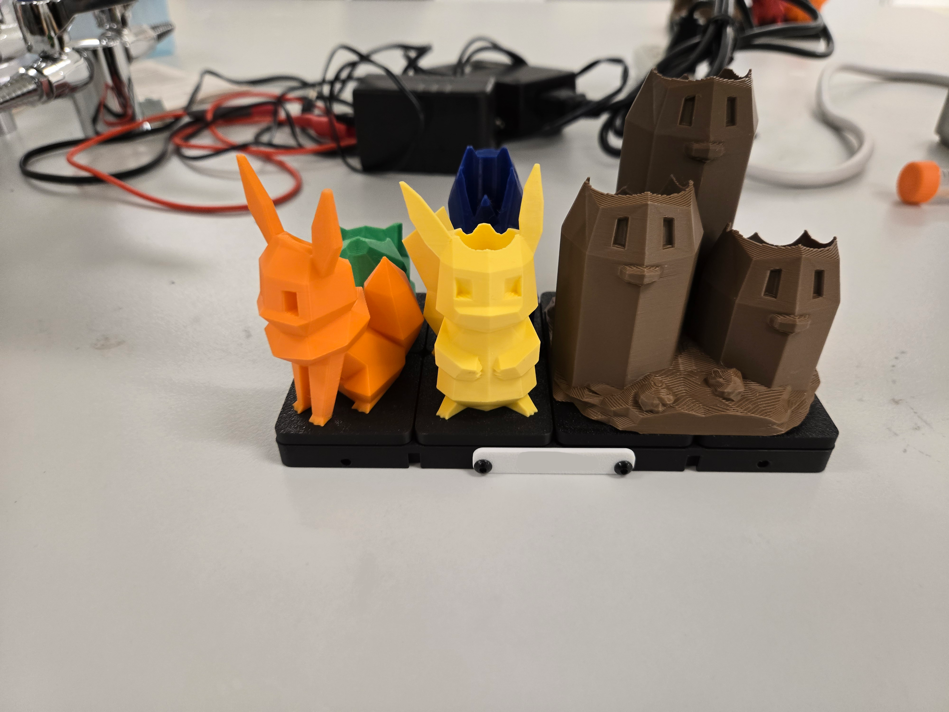 Pokemon Tube Holders V2 - Gridfinity 3D model thumbnail