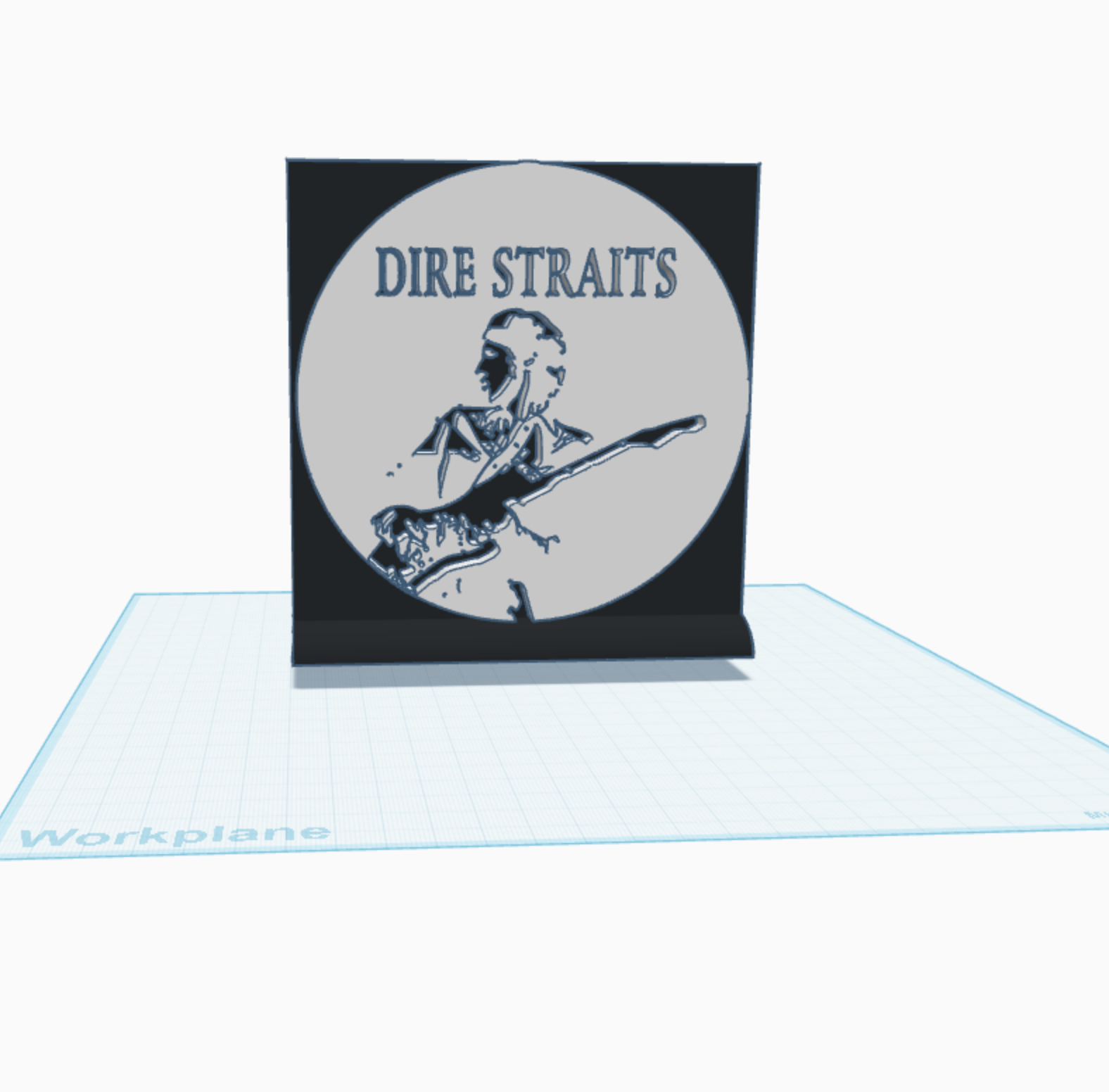 Dire straits plackard