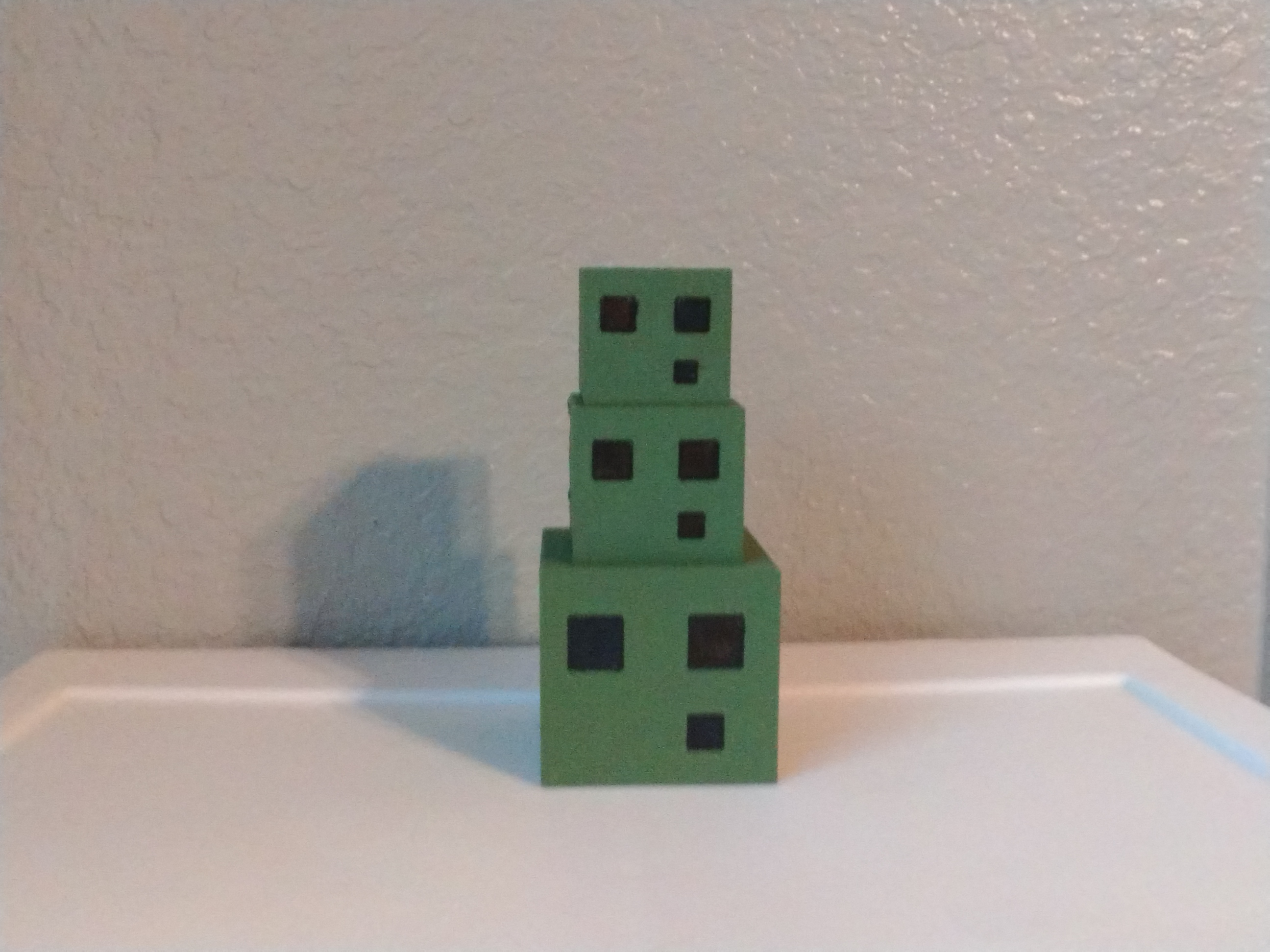 Minecraft Slime 2 Piece, EASY NO SUPPORTS