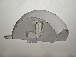 Hinten FENDER Unterstützung für Segway Ninebot Max G30