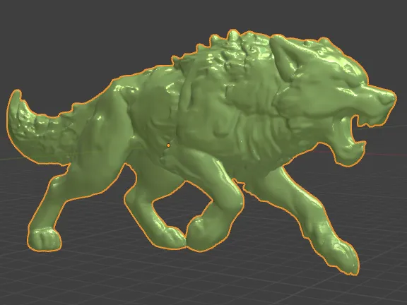 Wolf Free Standing