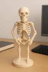 Halloween skeleton figurine