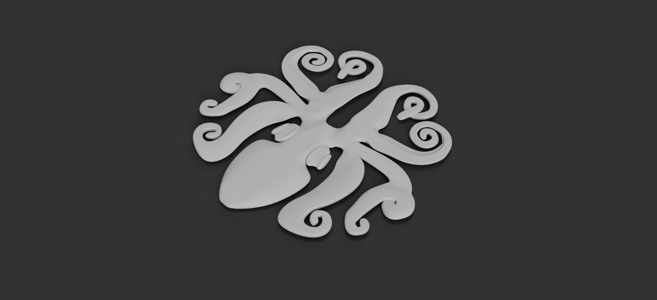 Bas Relief Octopus