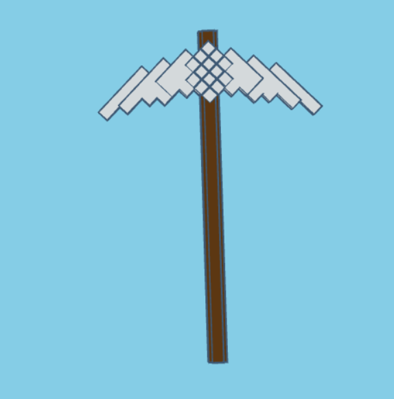 A Minecraft Movie Pickaxe