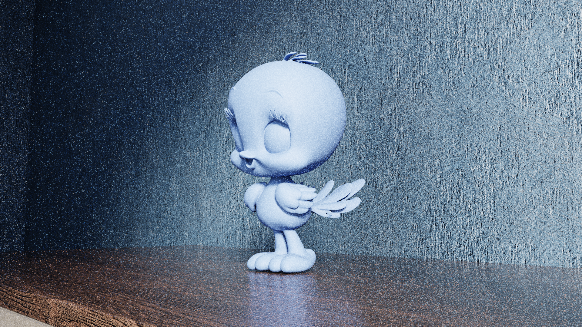 Miniatura 2 do modelo 3D Chibi Tweety