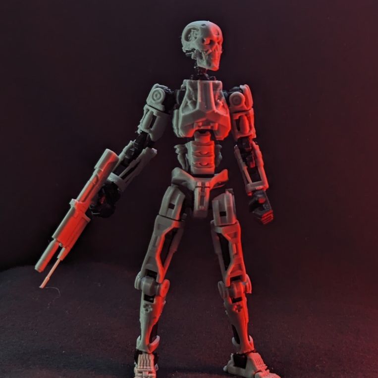 Dummy 13 - Terminator T800 Armor by RandomFilament | Download free STL ...