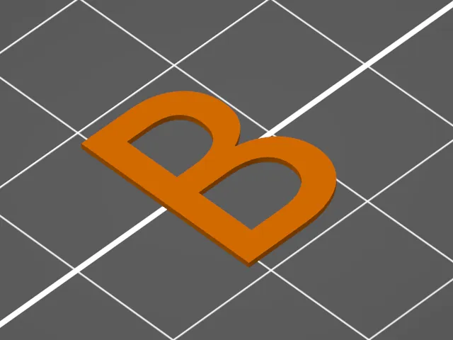 B