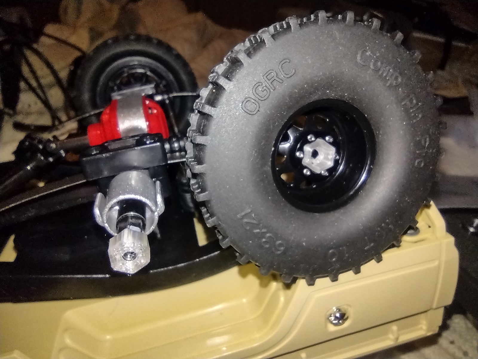 5mm to 7mm RC wheel hex adapter for MN82 and others