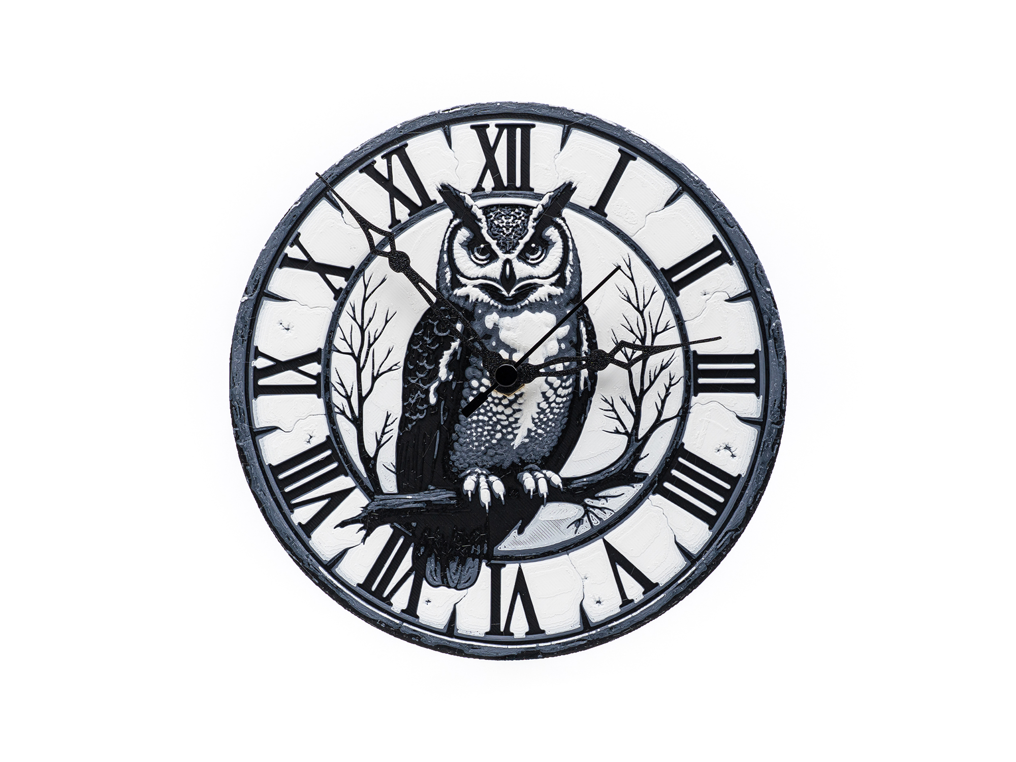 Owl Wall Clock