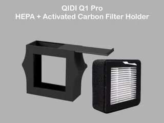QIDI Q1 Pro HEPA + Activated Carbon Filter Holder
