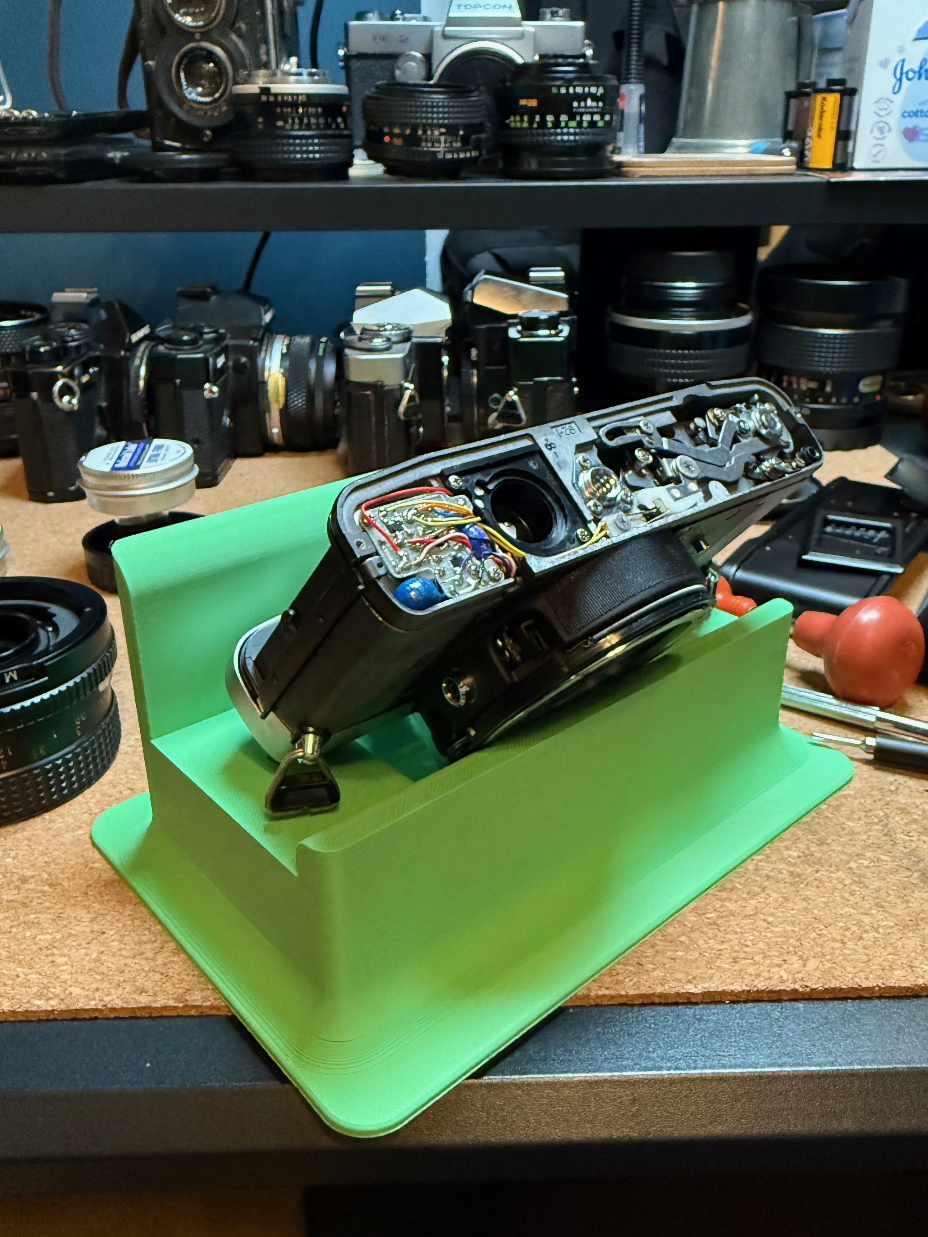 Camera Repair Cradle