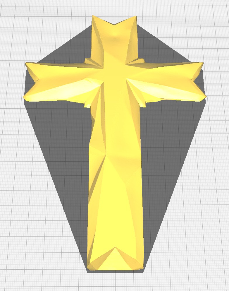 wall mounted cross abstract